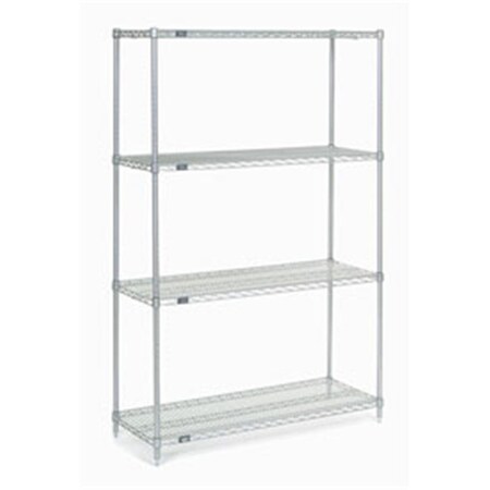Designed To Furnish Nexel Chrome Wire Shelving, 48 x 21 x 74 in. DE3495895